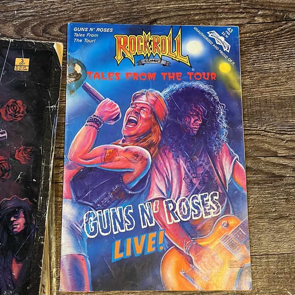 LOT of 9 Rock N Roll Comics NIRVANA QUEEN SEX Pistols - Picture 6 of 11